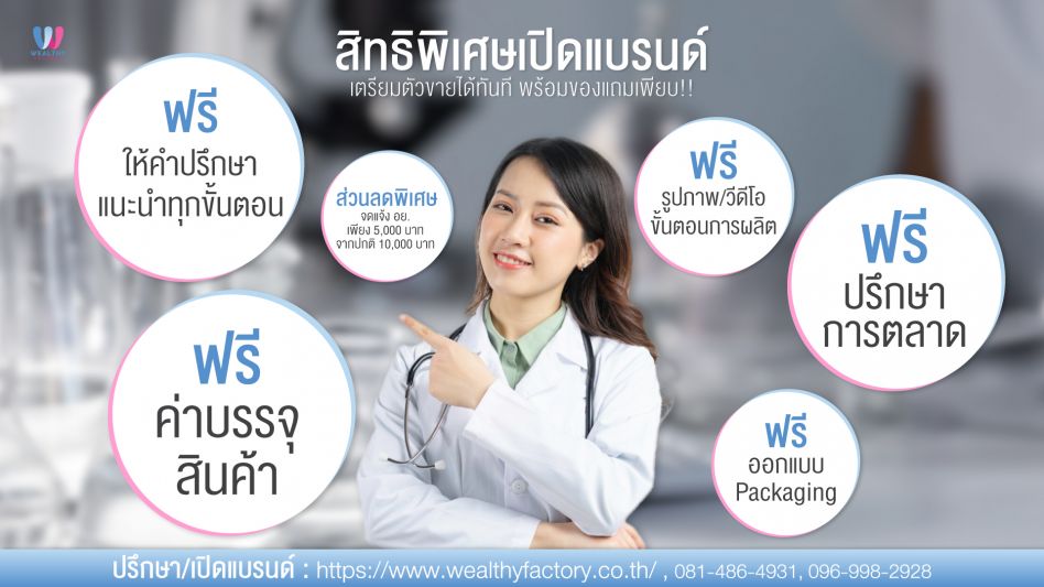สิทธิพิเศษเปิดแบรนด์